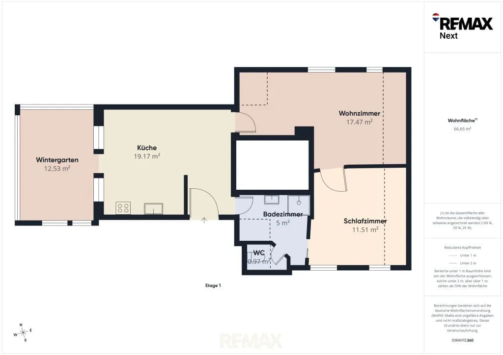 6-Zimmer-Gewerbeimmobilie kaufen in Baden – 126,86 m², € 340.000 – Bild 35 von 36