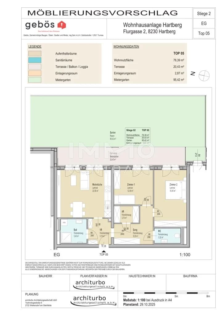 3-Zimmer-Wohnung mieten in Hartberg-Fürstenfeld – 78,39 m², € 1.302 – Bild 12 von 12