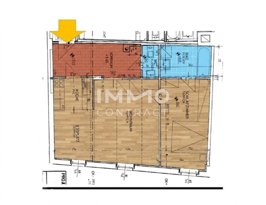 2-Zimmer-Wohnung mieten in Wels – 56,25 m², € 698 – Bild 18 von 18