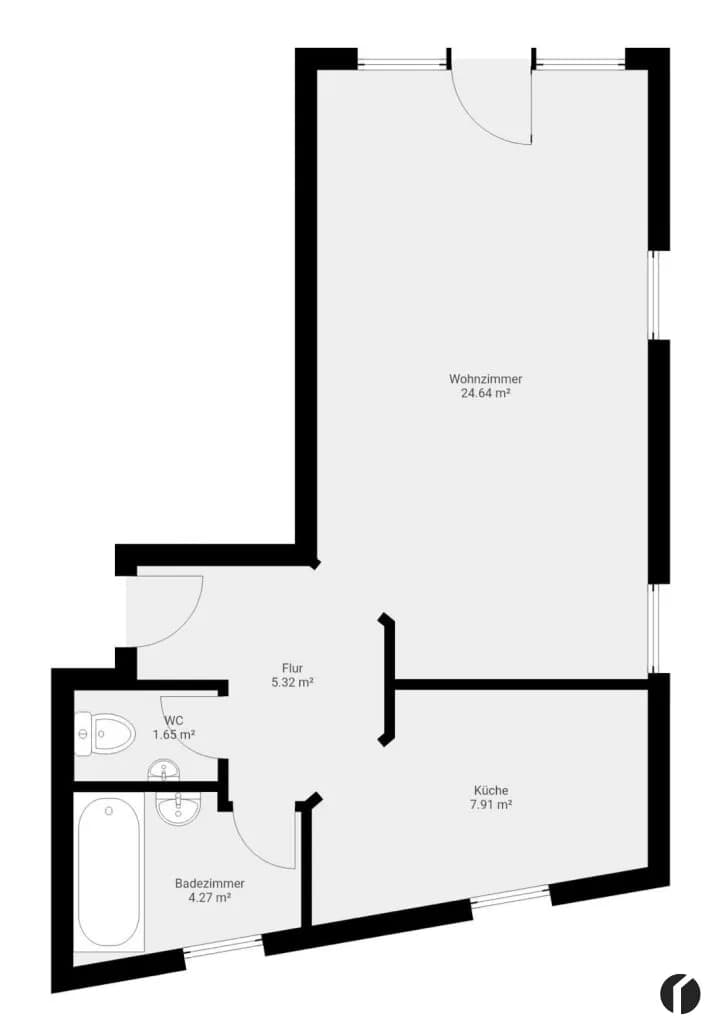 Wohnung mieten in Tulln – 43,79 m², € 699 – Bild 15 von 16