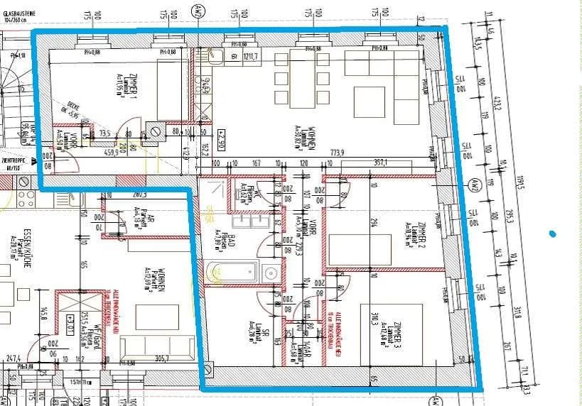 4-Zimmer-Wohnung mieten in Zwettl – 96 m², € 780 – Bild 6 von 7