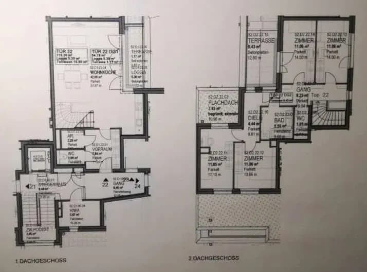 4-Zimmer-Wohnung mieten in Wien – 124 m², € 1.870 – Bild 2 von 12