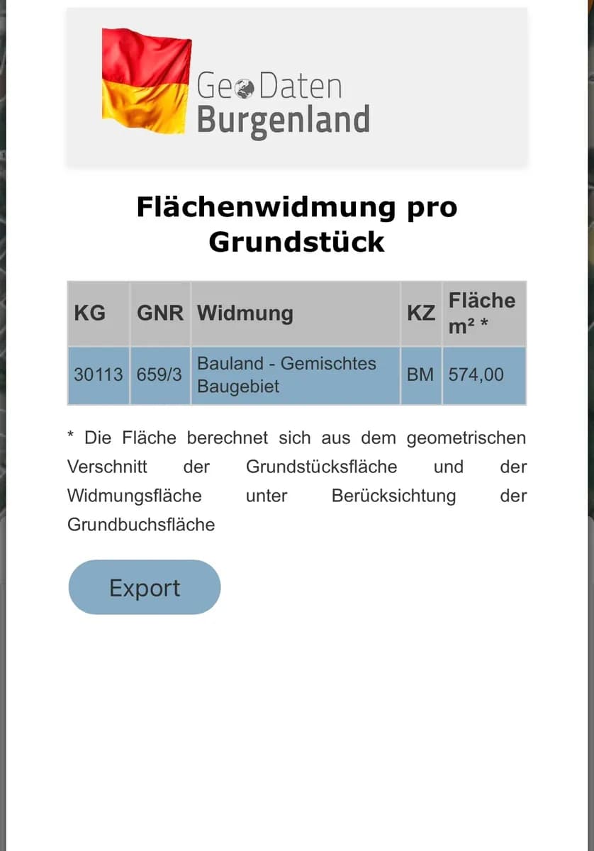 Grundstück kaufen in Mattersburg – 574 m², € 85.000 – Bild 2 von 4