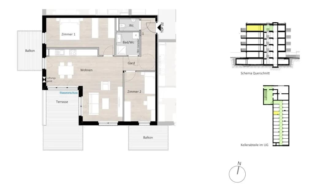 3-Zimmer-Wohnung kaufen in Innsbruck – 76,17 m², € 721.000 – Bild 5 von 5