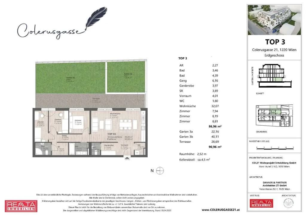 4-Zimmer-Wohnung kaufen in Wien – 86,9 m², € 499.500 – Bild 22 von 22