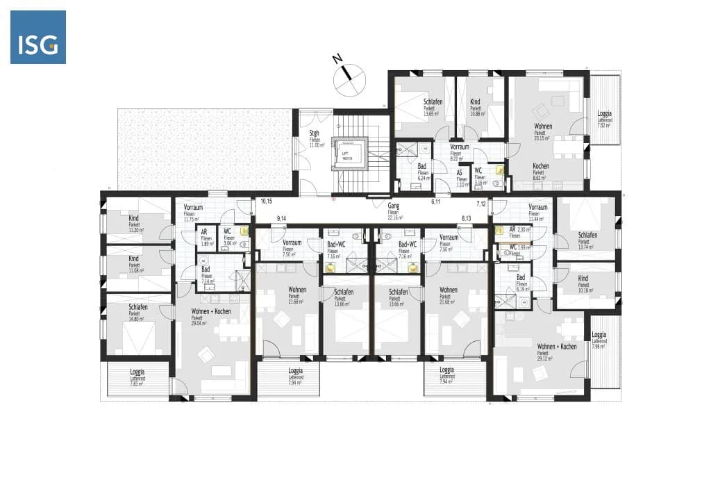 2-Zimmer-Wohnung mieten in Schärding – 50 m², € 580 – Bild 6 von 7
