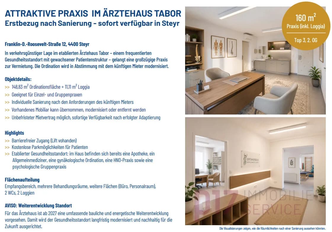 Gewerbeimmobilie mieten in Steyr – 160 m² – Bild 2 von 4