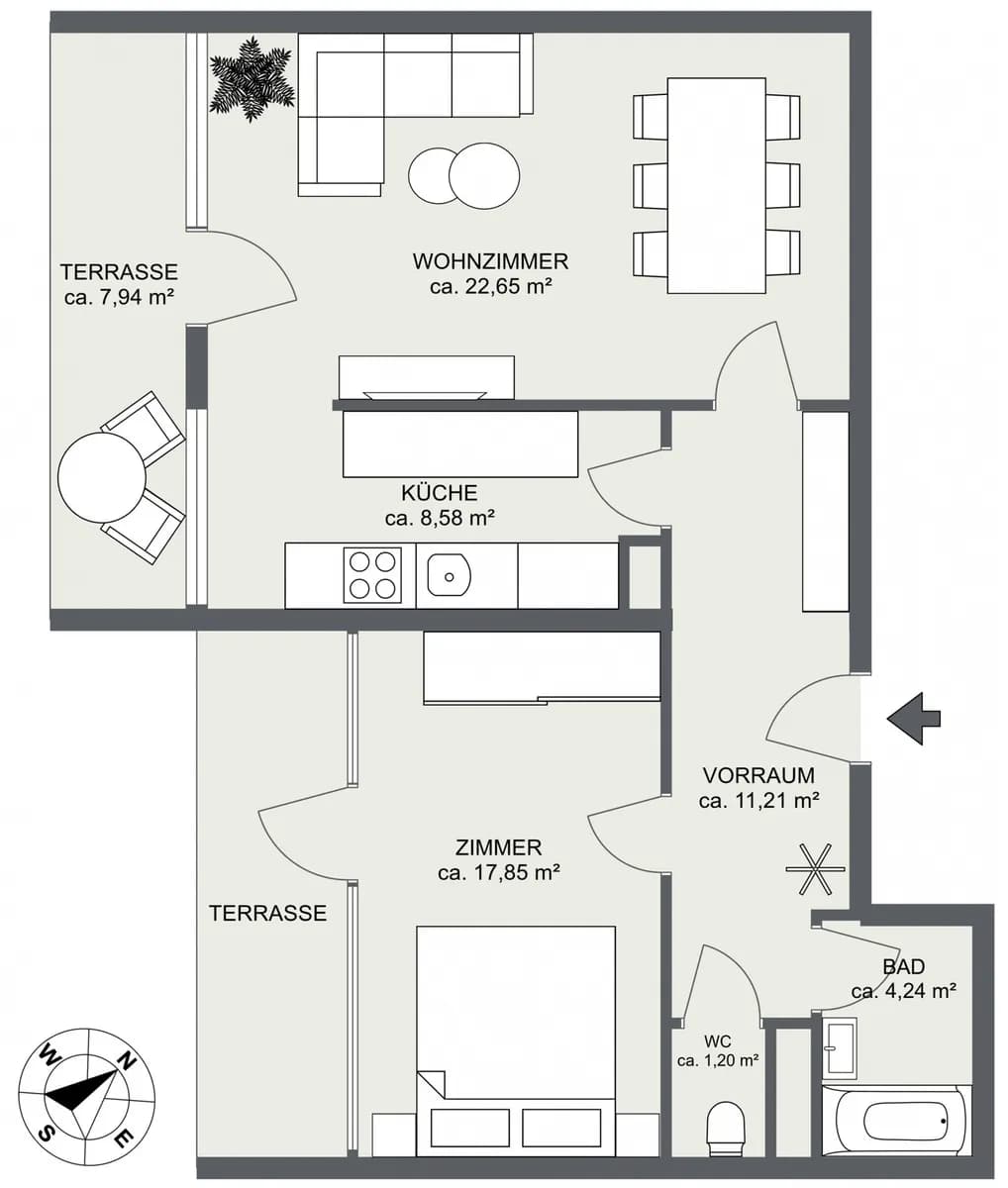 2-Zimmer-Wohnung kaufen in Wien – 66 m², € 320.000 – Bild 17 von 17