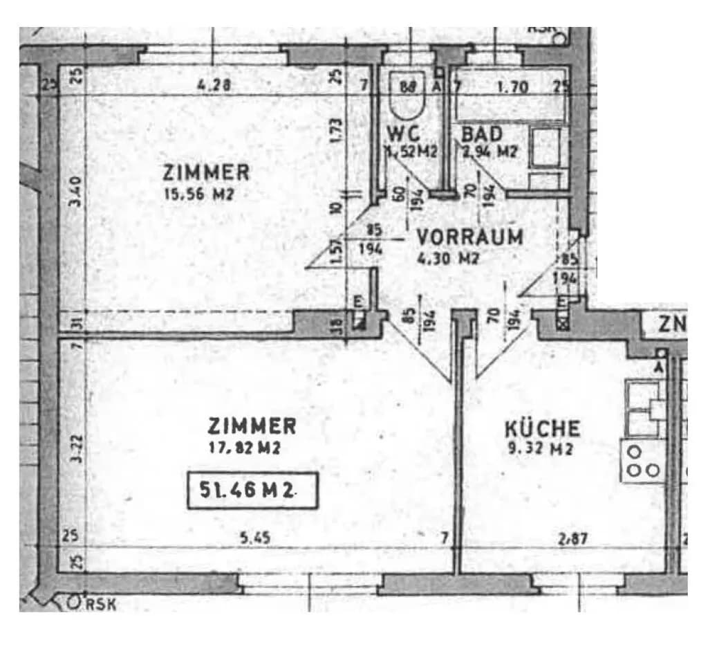 2-Zimmer-Wohnung mieten in Wien – 52 m², € 830 – Bild 14 von 14