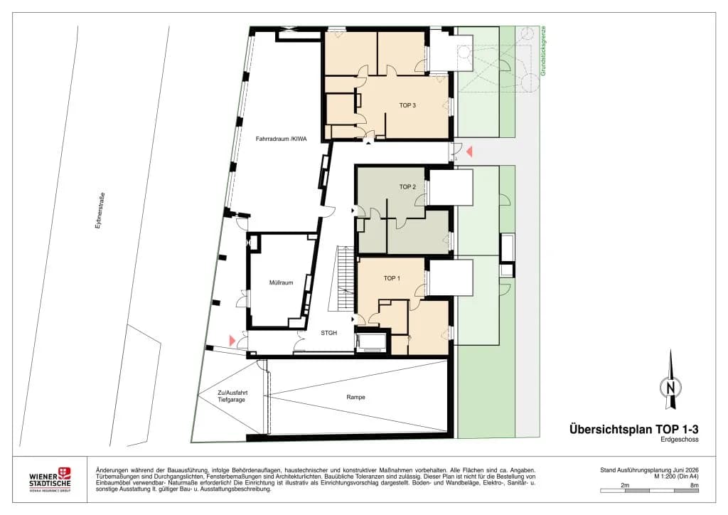3-Zimmer-Wohnung mieten in Sankt Pölten – 76,04 m², € 1.245 – Bild 4 von 4