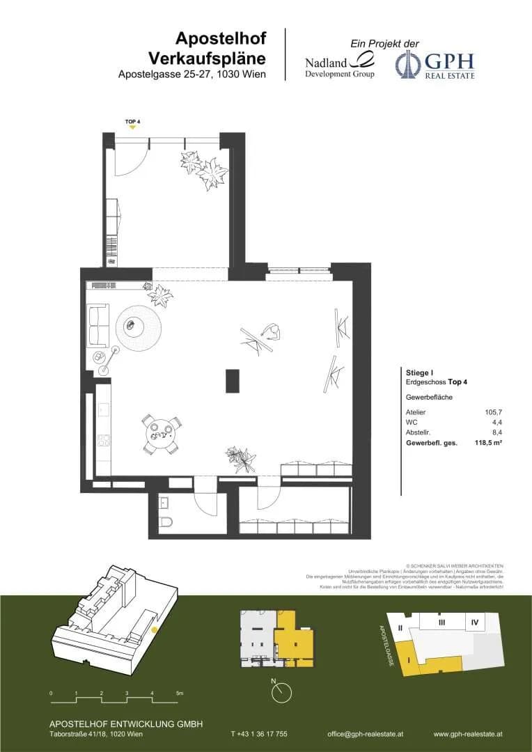 Gewerbeimmobilie kaufen in Wien – 118 m², € 550.000 – Bild 11 von 11