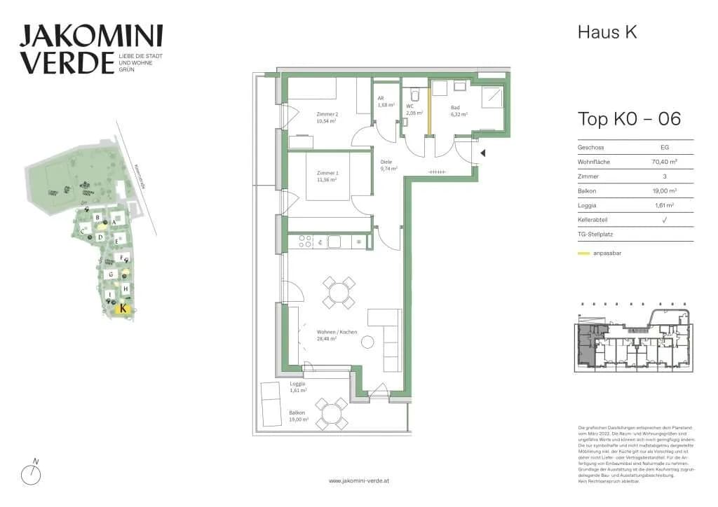 3-Zimmer-Wohnung kaufen in Graz – 70,4 m², € 335.000 – Bild 15 von 15