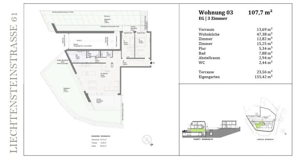 3-Zimmer-Wohnung kaufen in Mödling – 107,74 m², € 695.000 – Bild 13 von 15