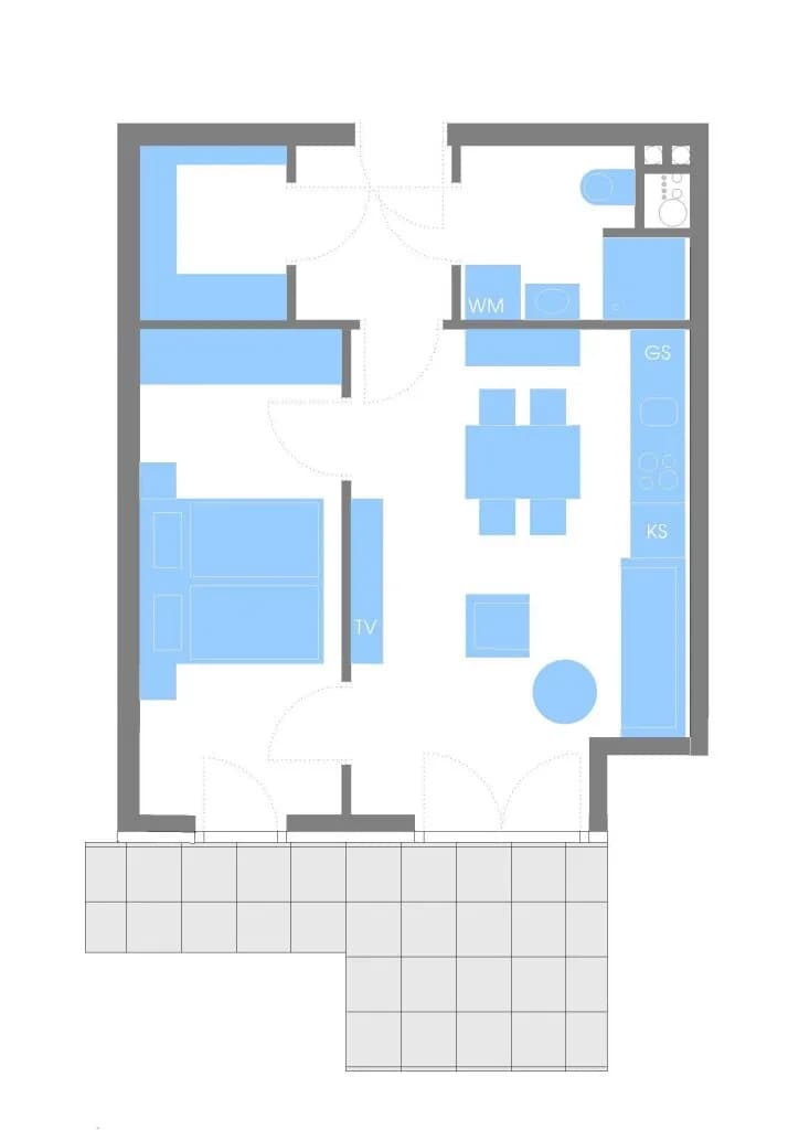 2-Zimmer-Wohnung mieten in Wien – 41,27 m², € 935 – Bild 10 von 10