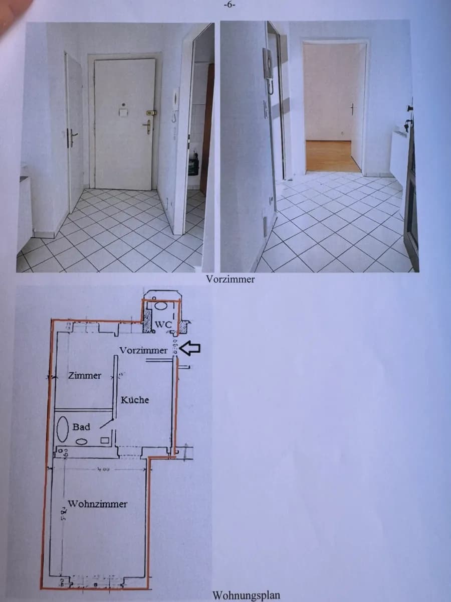 2-Zimmer-Wohnung mieten in Wien – 50 m², € 529 – Bild 5 von 5