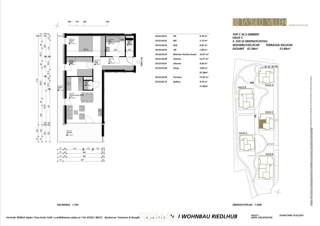 3-Zimmer-Wohnung mieten in Steyr-Land – 67,38 m², € 1.097 – Bild 12 von 12