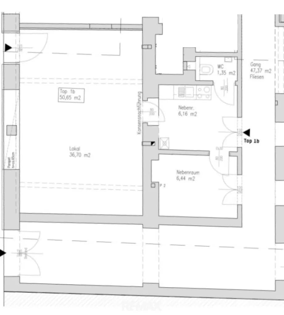1-Zimmer-Gewerbeimmobilie kaufen in Wien – 51 m², € 218.000 – Bild 16 von 16
