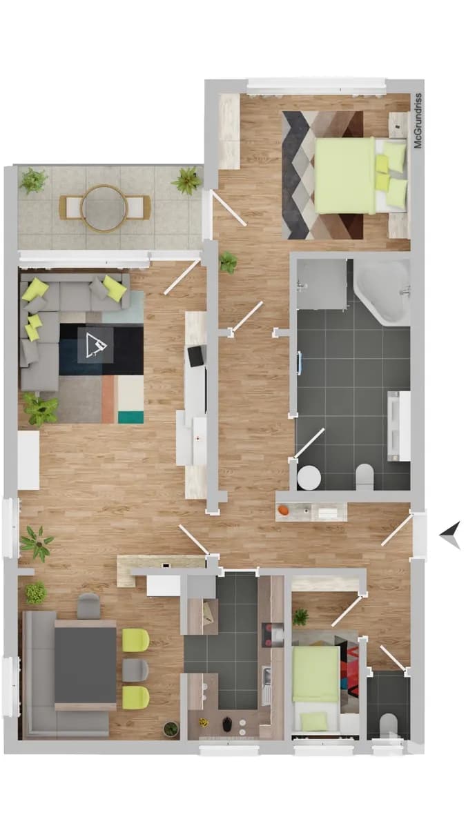 Wohnung kaufen in Steyr-Land – 106,72 m², € 269.000 – Bild 16 von 18