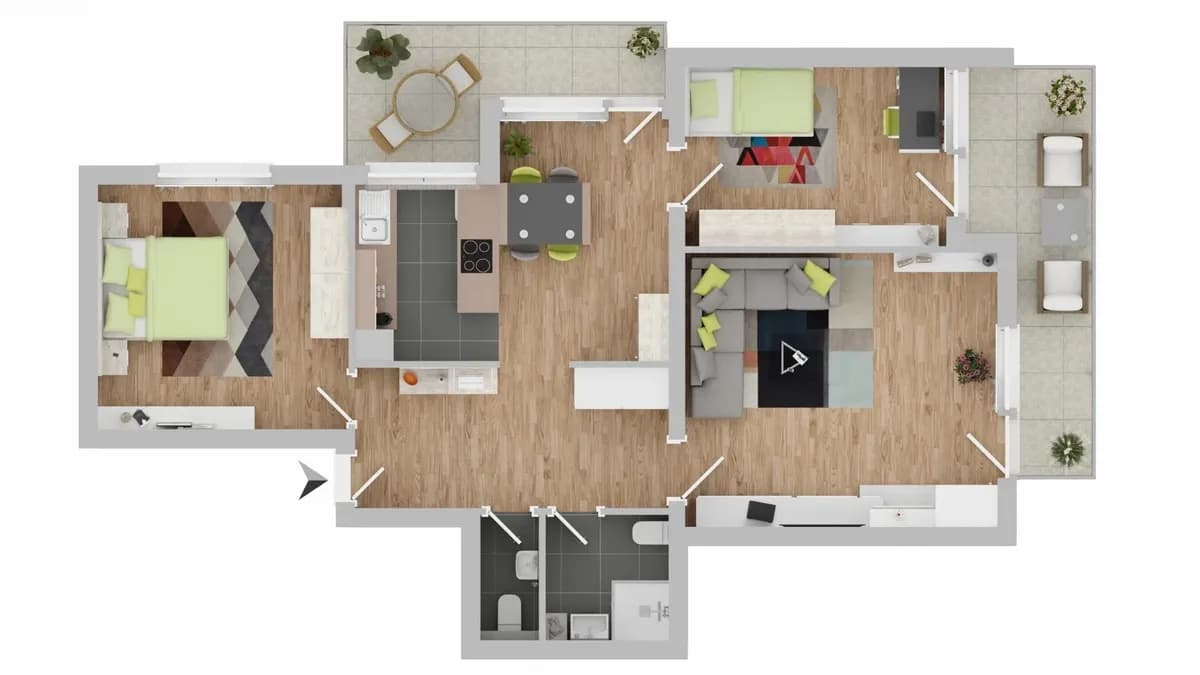 3-Zimmer-Wohnung kaufen in Innsbruck – 78 m², € 520.000 – Bild 13 von 14