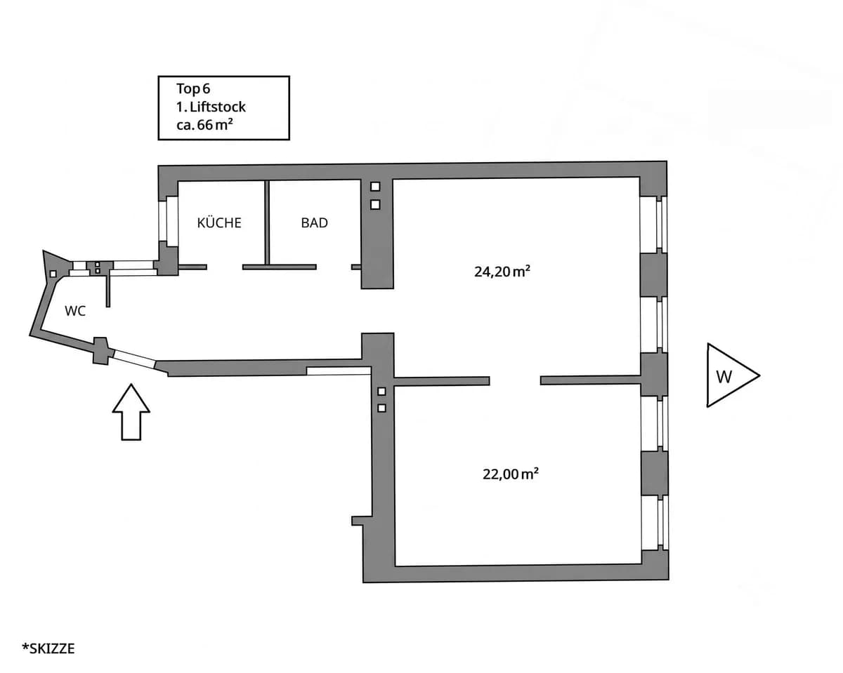 3-Zimmer-Wohnung kaufen in Wien – 66 m², € 350.000 – Bild 32 von 34