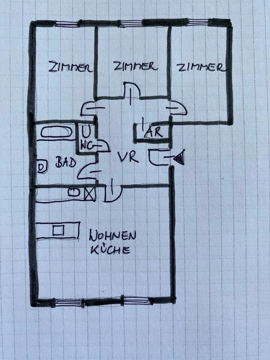 4-Zimmer-Wohnung mieten in Linz – 97,76 m², € 1.258 – Bild 13 von 13