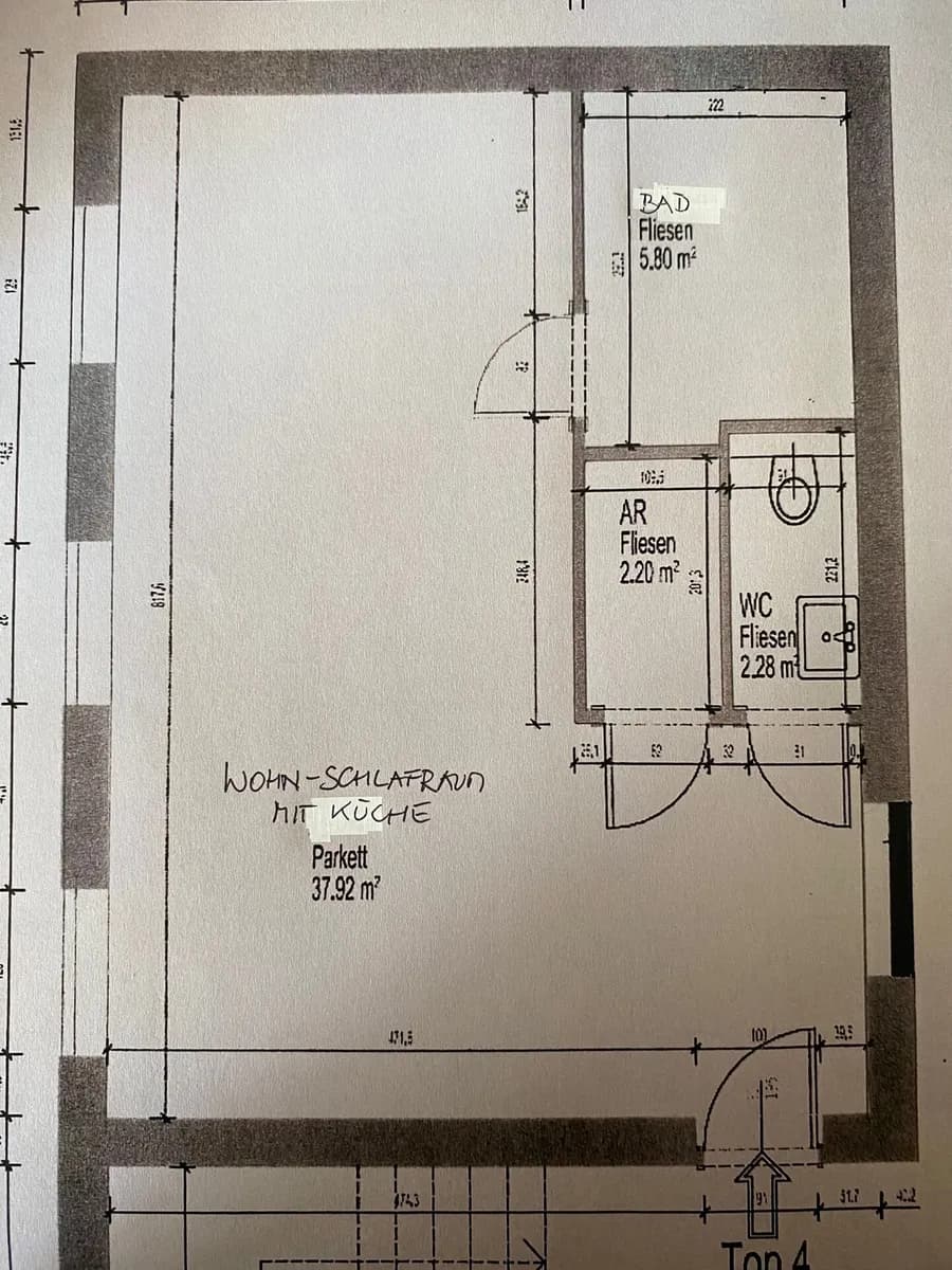 2-Zimmer-Wohnung mieten in Linz – 48 m², € 687 – Bild 11 von 11