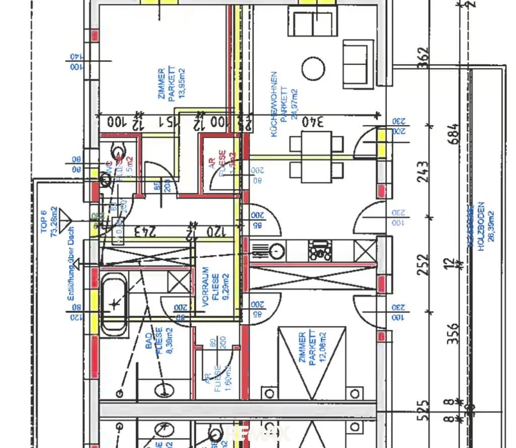 3-Zimmer-Wohnung kaufen in Graz – 73,28 m², € 298.000 – Bild 22 von 29