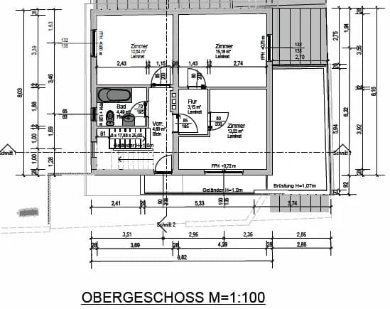 5-Zimmer-Haus mieten in Mödling – 156 m², € 1.900 – Bild 3 von 10