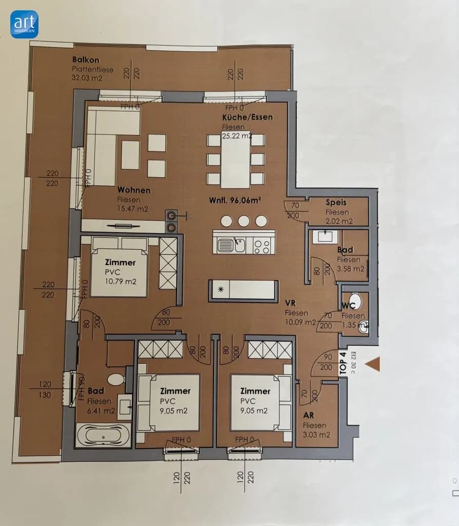 4-Zimmer-Wohnung kaufen in Zell am See – 96,06 m², € 599.000 – Bild 11 von 11