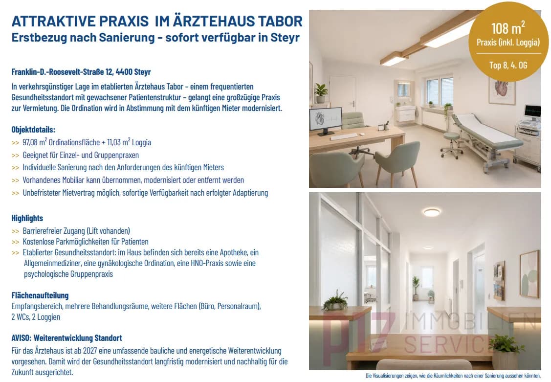 Gewerbeimmobilie mieten in Steyr – 108 m² – Bild 2 von 4