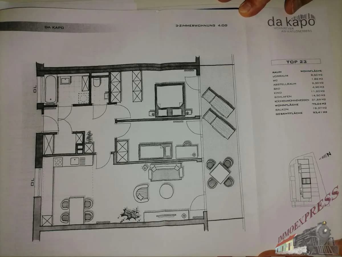2-Zimmer-Wohnung kaufen in Salzburg Stadt – 75 m², € 450.000 – Bild 22 von 23