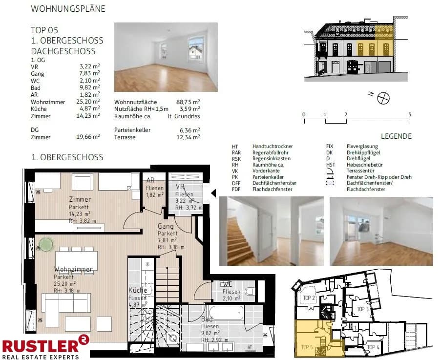 3-Zimmer-Wohnung kaufen in Baden – 92 m², € 567.653 – Bild 9 von 10