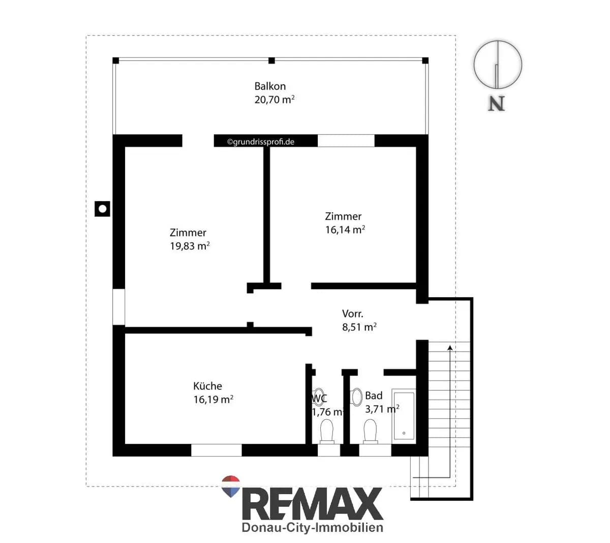 3-Zimmer-Haus kaufen in Tulln – 120 m², € 549.900 – Bild 26 von 27