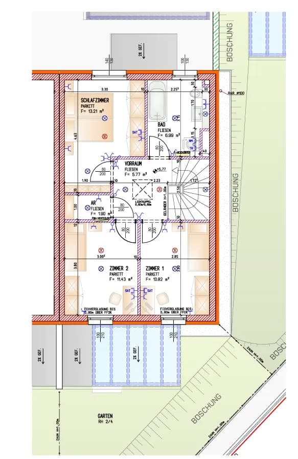 4-Zimmer-Haus mieten in Wiener Neustadt Land – 102,44 m², € 995 – Bild 6 von 7