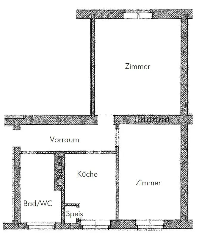 2-Zimmer-Wohnung mieten in Murtal – 51,3 m², € 198 – Bild 2 von 2