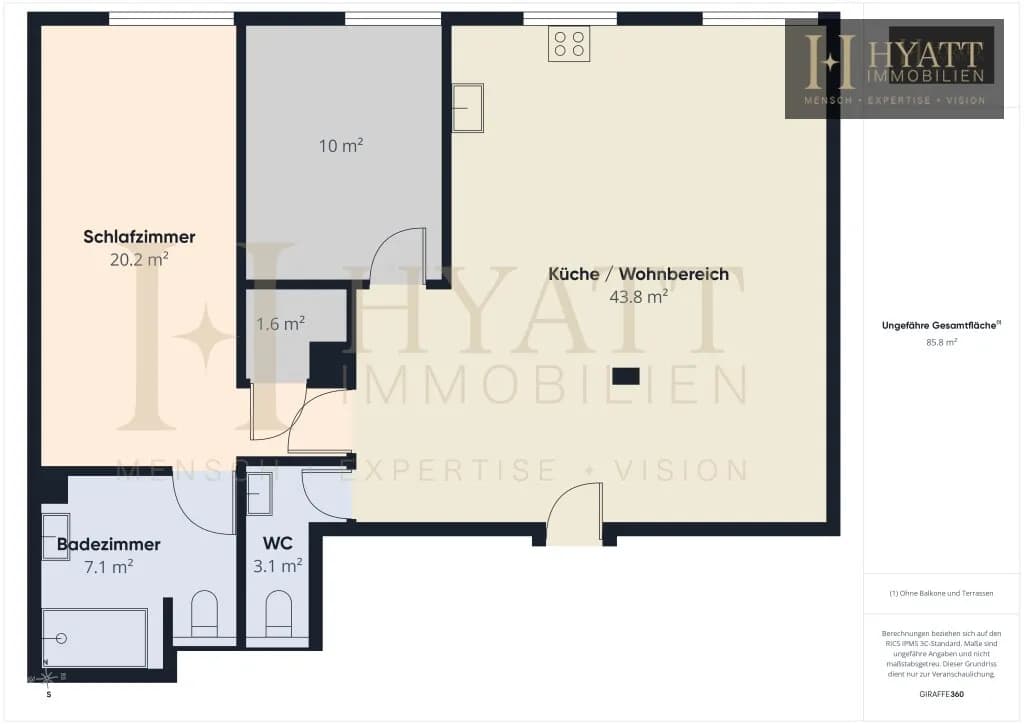 3-Zimmer-Wohnung kaufen in Wien – 86 m², € 398.000 – Bild 9 von 9