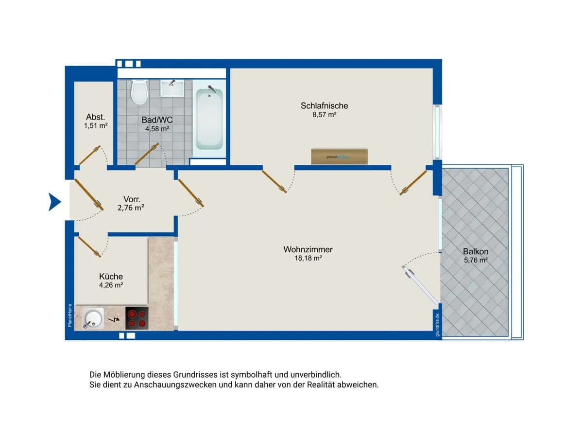 2-Zimmer-Wohnung kaufen in Salzburg Stadt – 40 m², € 189.000 – Bild 18 von 18