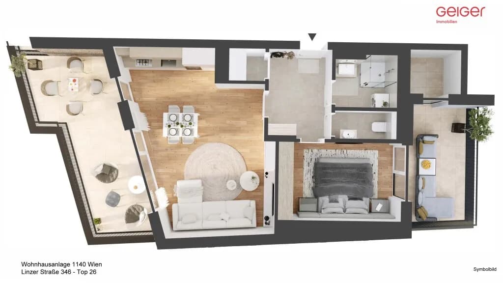 2-Zimmer-Wohnung kaufen in Wien – 56,95 m², € 430.000 – Bild 4 von 21