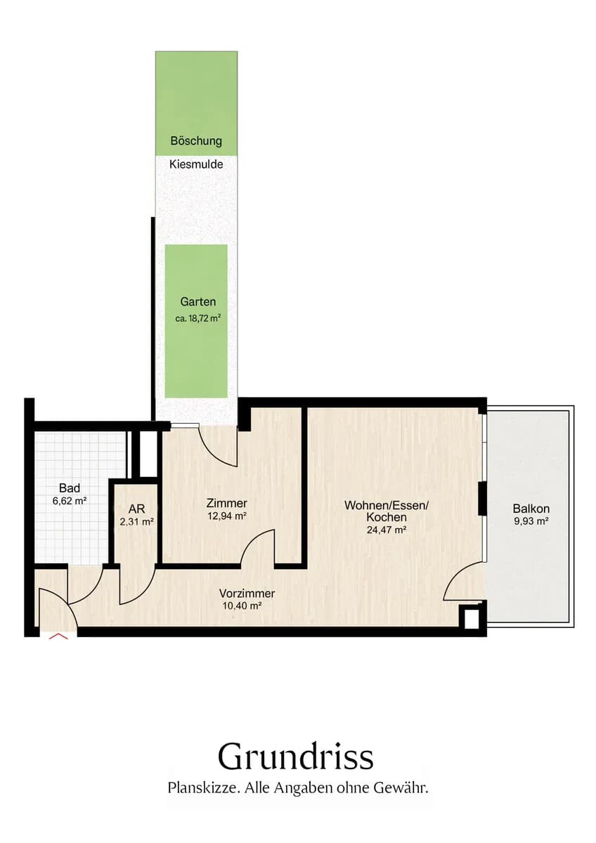 2-Zimmer-Wohnung kaufen in Baden – 57 m², € 495.000 – Bild 17 von 17