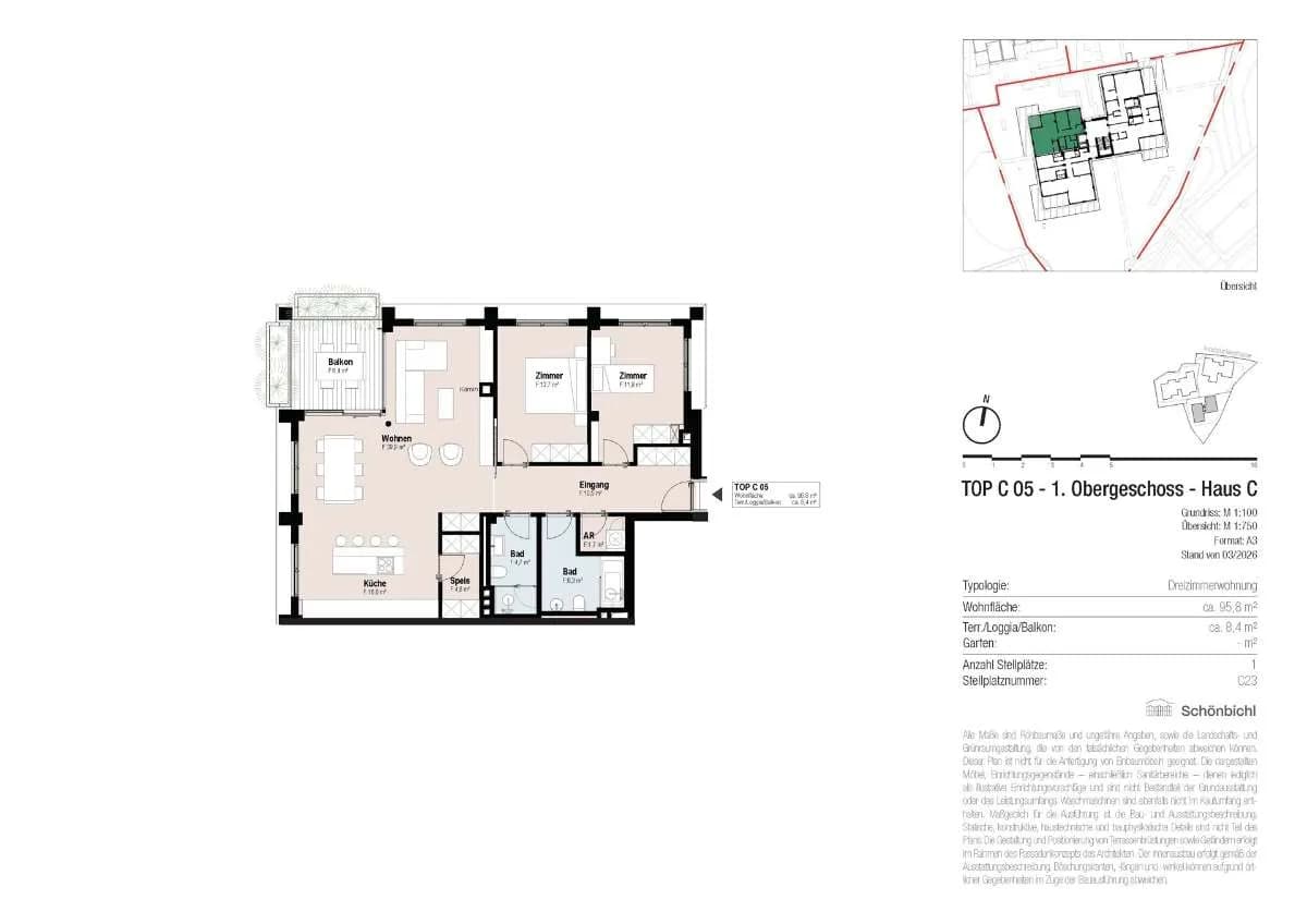3-Zimmer-Wohnung kaufen in Kitzbühel – 95,8 m² – Bild 9 von 9