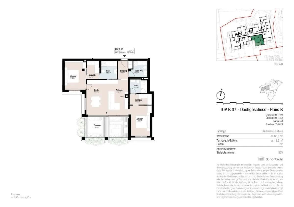 3-Zimmer-Wohnung kaufen in Kitzbühel – 85,5 m² – Bild 10 von 10
