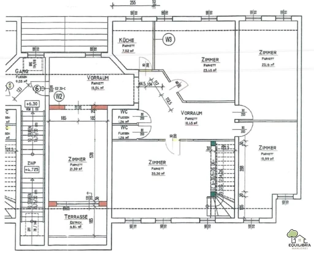 5-Zimmer-Gewerbeimmobilie mieten in Wien – 115 m², € 1.541 – Bild 12 von 12