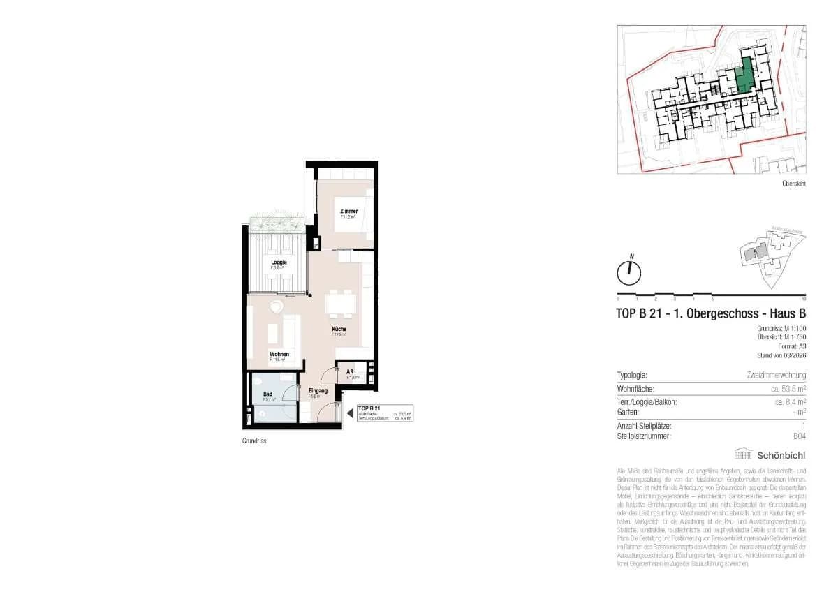 2-Zimmer-Wohnung kaufen in Kitzbühel – 53,6 m², € 397.800 – Bild 10 von 10