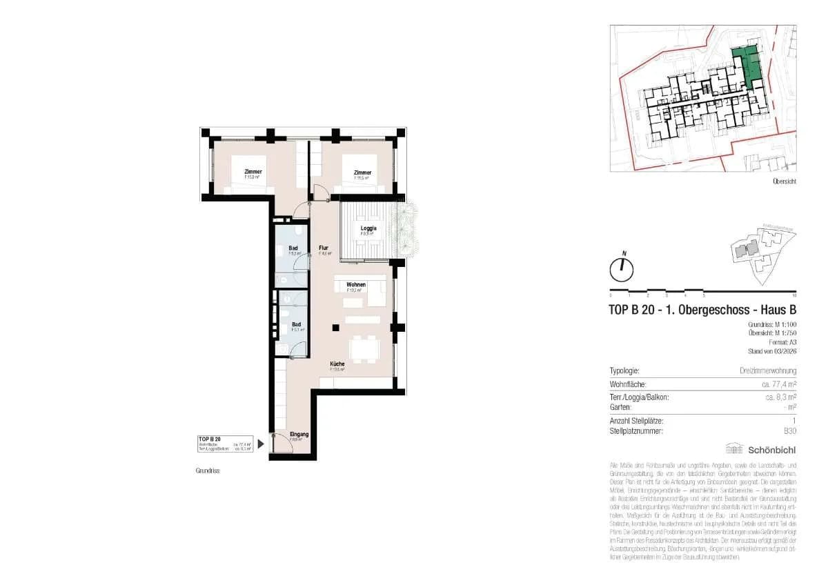 3-Zimmer-Wohnung kaufen in Kitzbühel – 77,4 m², € 596.050 – Bild 10 von 10