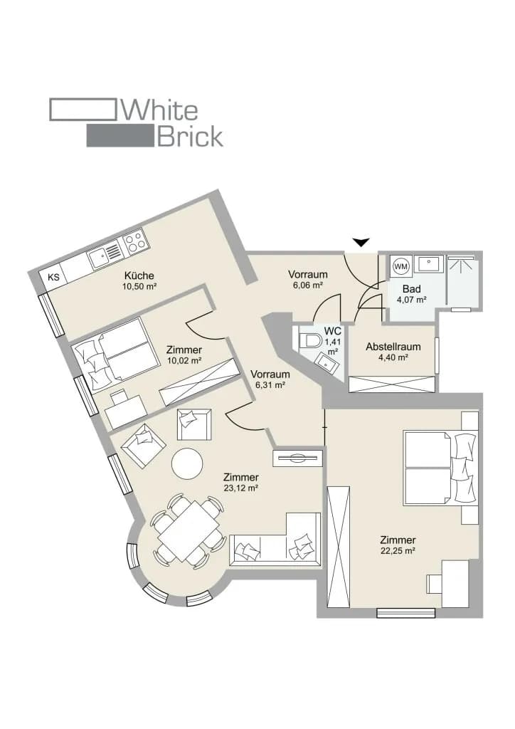 3-Zimmer-Wohnung kaufen in Wien – 88,14 m², € 449.000 – Bild 19 von 19