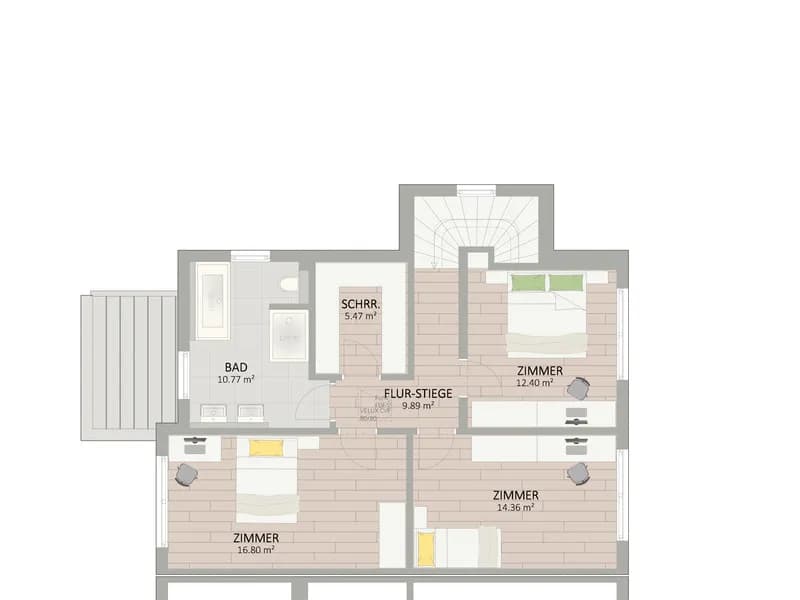 4-Zimmer-Haus kaufen in Wien – 123,1 m², € 999.900 – Bild 2 von 11