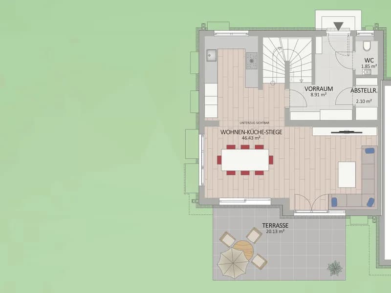 5-Zimmer-Haus kaufen in Wien – 158,28 m², € 1.199.900