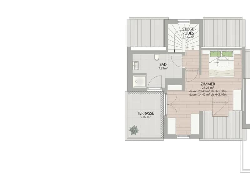 5-Zimmer-Haus kaufen in Wien – 158,28 m², € 1.199.900 – Bild 3 von 7