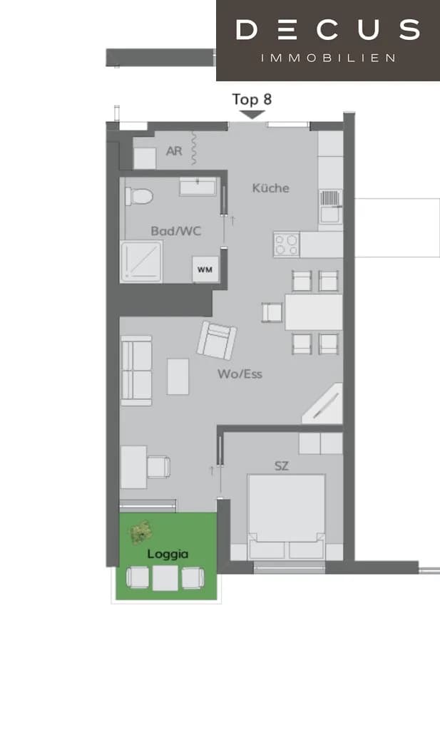 2-Zimmer-Wohnung mieten in Dornbirn – 45,8 m², € 794 – Bild 20 von 20