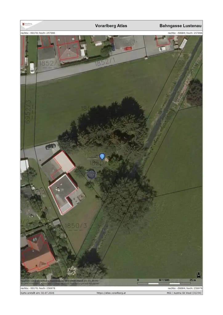 Grundstück kaufen in Dornbirn – 736 m² – Bild 5 von 9